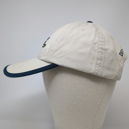 Baseball Cap Beige One Size H&S Denver Salt Lake Since 1970 Strapback Trim Hat