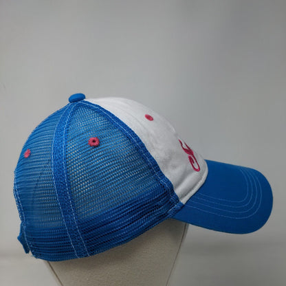 Scheels Since 1902 Strapback Trucker Hat Blue One Size Mesh Back