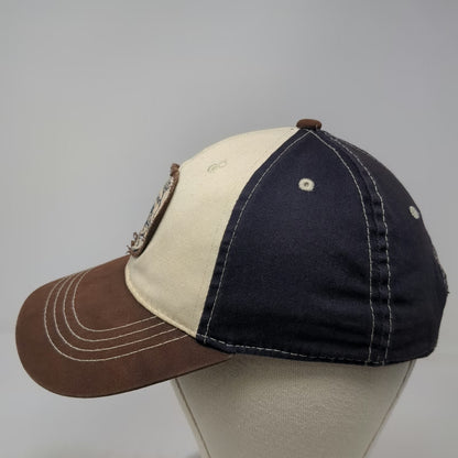 Infinity Headwear Baseball Cap Blue Beige Brown OSFM Chevrolet Parts Logo Hat