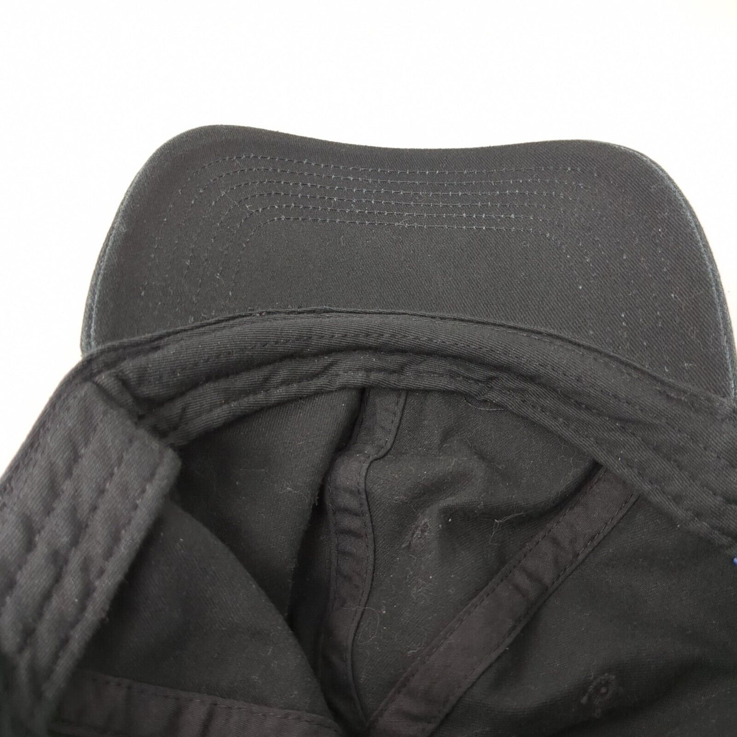 Gelante Slideback Hat Black OSFA Adjustable Blank Solid Vent Holes