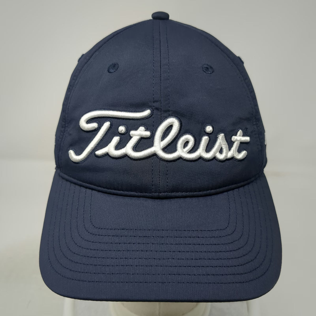 Titleist Baseball Cap Blue One Size Samsung HVAC Built Brave Slideback Golf Hat