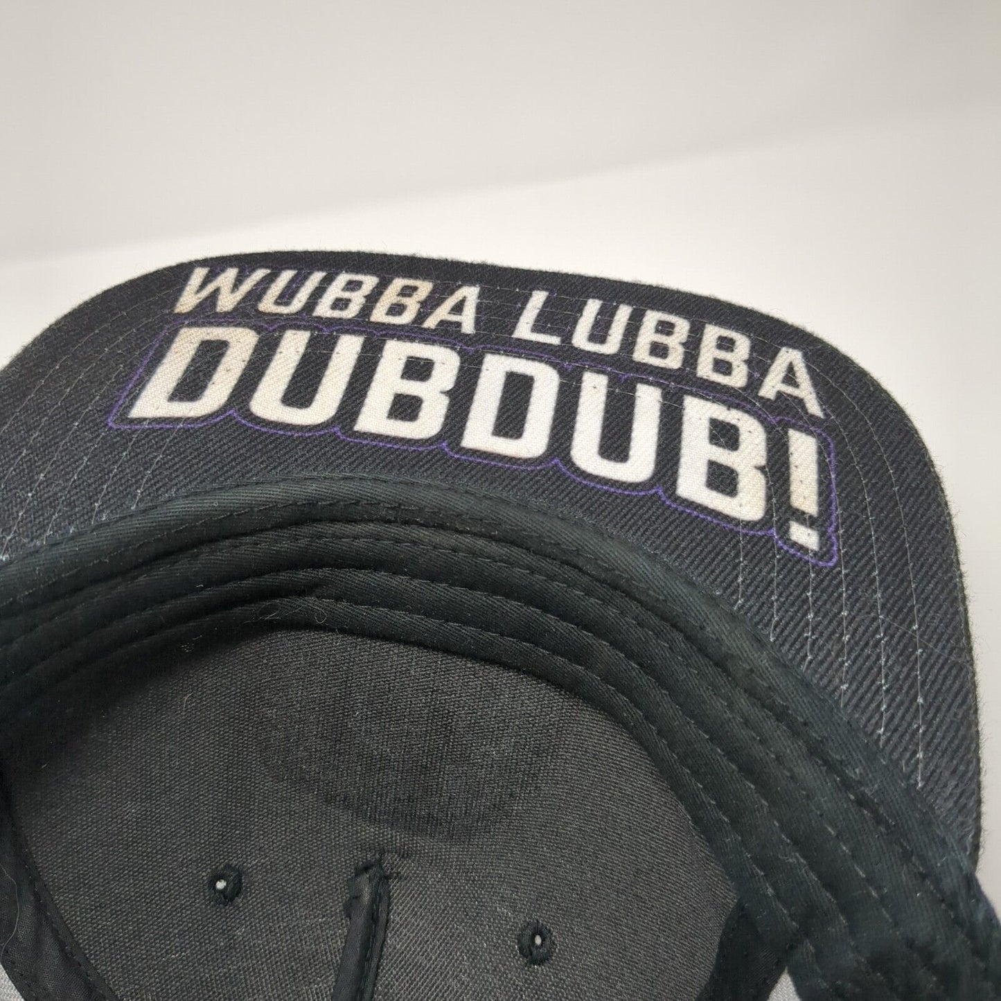 Rick And Morty Snapback Hat Black One Size Check Wubba Lubba Dubdub