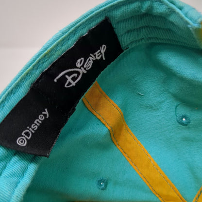 Disney Perry the Platypus Character Face Snapback Blue One Size Hat Flat Brim