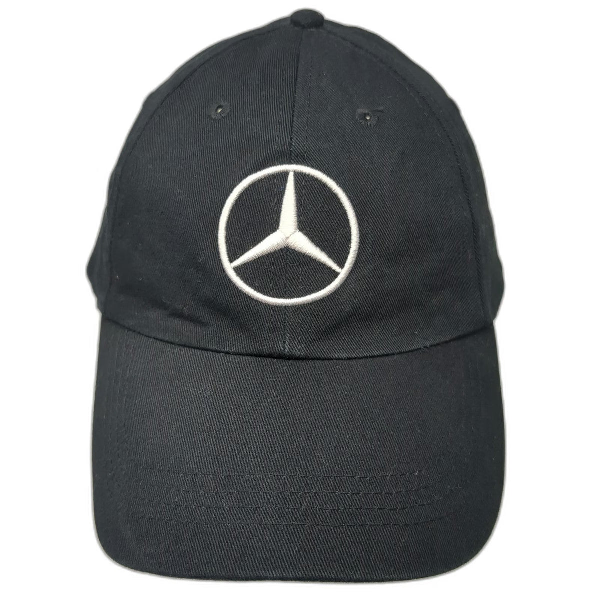 Mercedes-Benz Baseball Cap Black One Size Slideback Embroidered Logo Cotton Hat