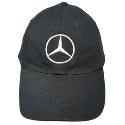 Mercedes-Benz Baseball Cap Black One Size Slideback Embroidered Logo Cotton Hat