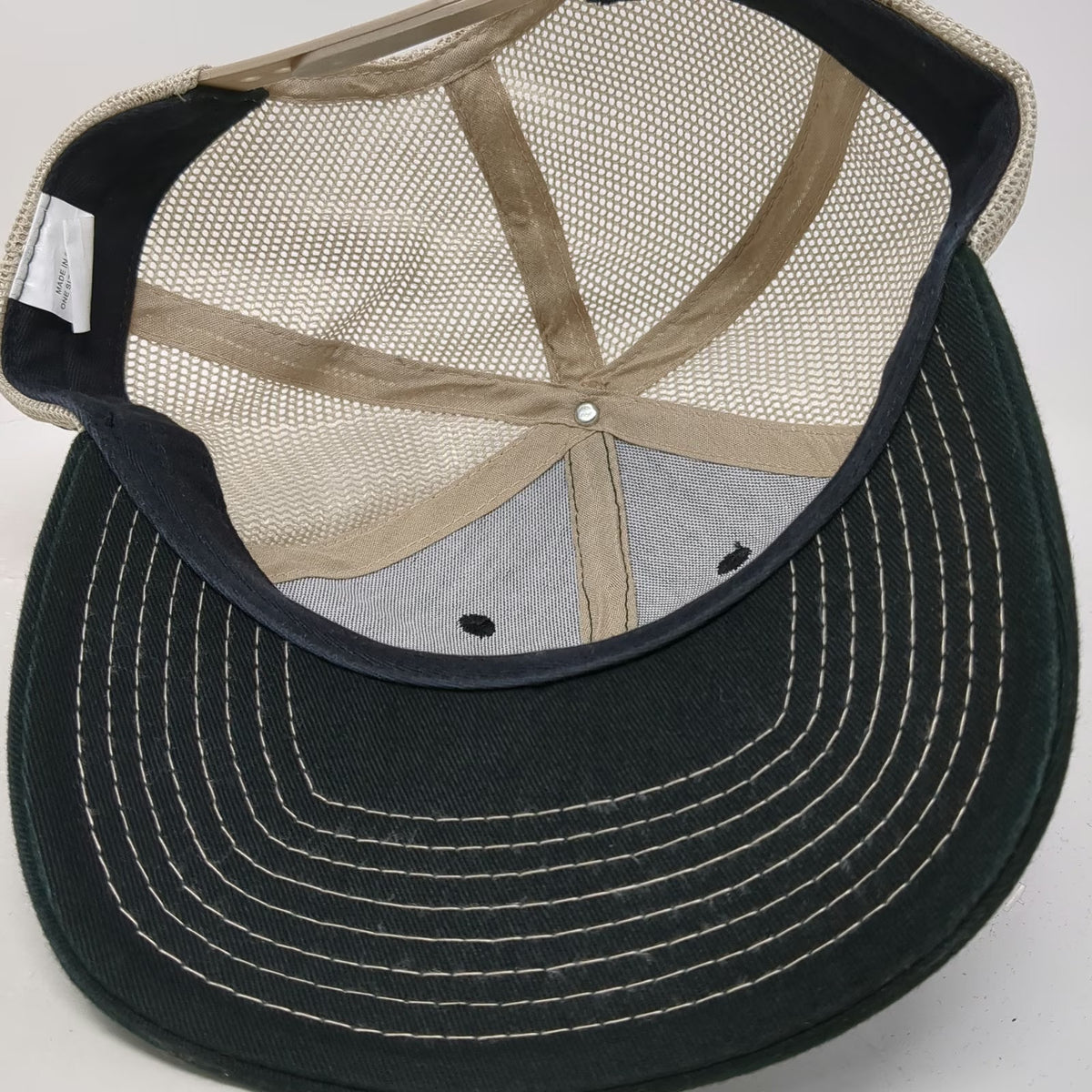 Black Trucker Hat One Size Snapback Commercial Tire Cooper Tires Mesh Back Patch