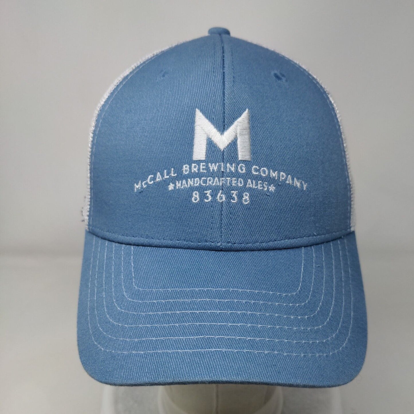 McCall Brewing Company Handcrafted Ales 83638 Trucker Hat Blue One Size Brewery