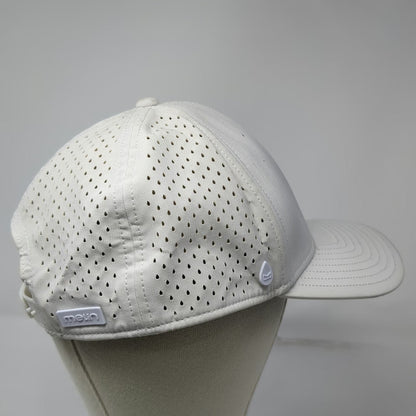 Melin Trucker Hat White L A-Game Hydro Perforated Snapback Performance Golf