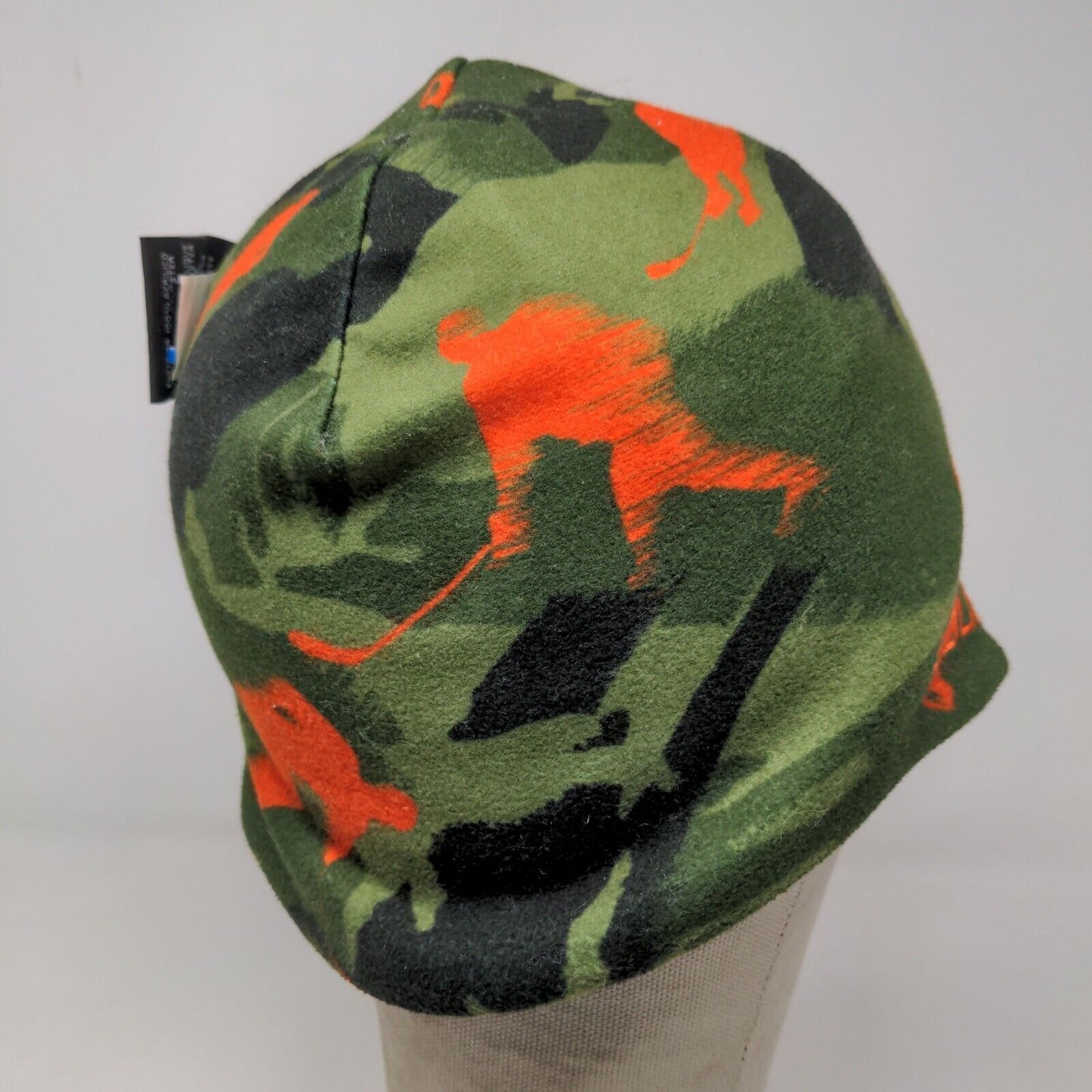 New Era Men's Knit Camo Beanie Hat Multicolor 100% Acrylic Bauer Reversible