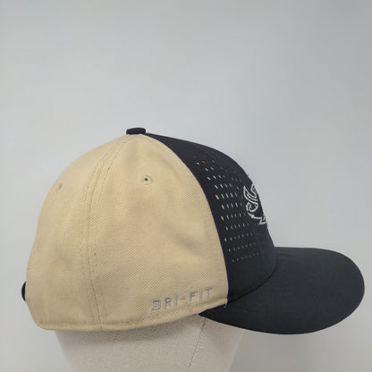 EC Indian Native American Snapback Nike Hat Black Tan Embroidered Logo