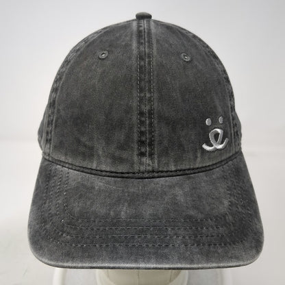 Best Friends Animal Society Gray Baseball Cap One Size Acid Wash Cotton Hat