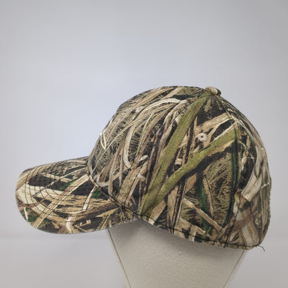 Ducks Unlimited Logo Slideback Hat Multi Camo One Size Hunting Outdoor Cap