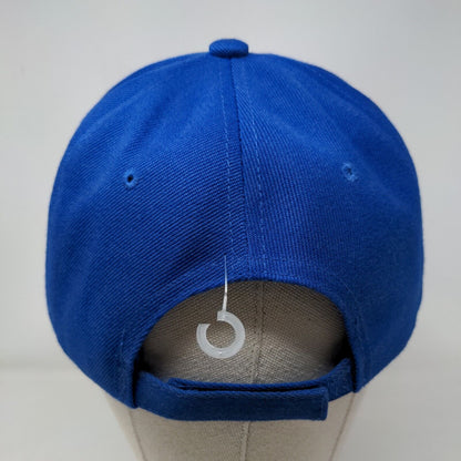Since 1776 Strapback Hat Blue One Size Adjustable Embroidered Patriotic 6 Panel