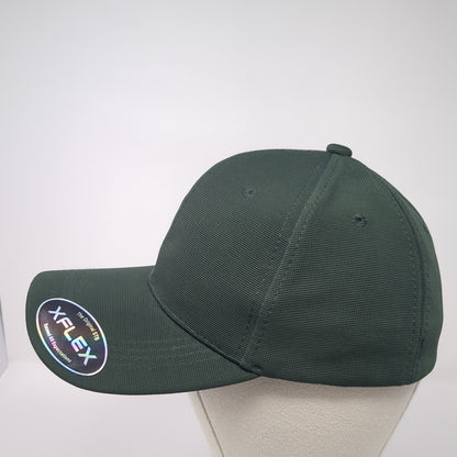 Original STB Fitted Hat Green Large Xflex Stretch Solid 6 Panel Blank