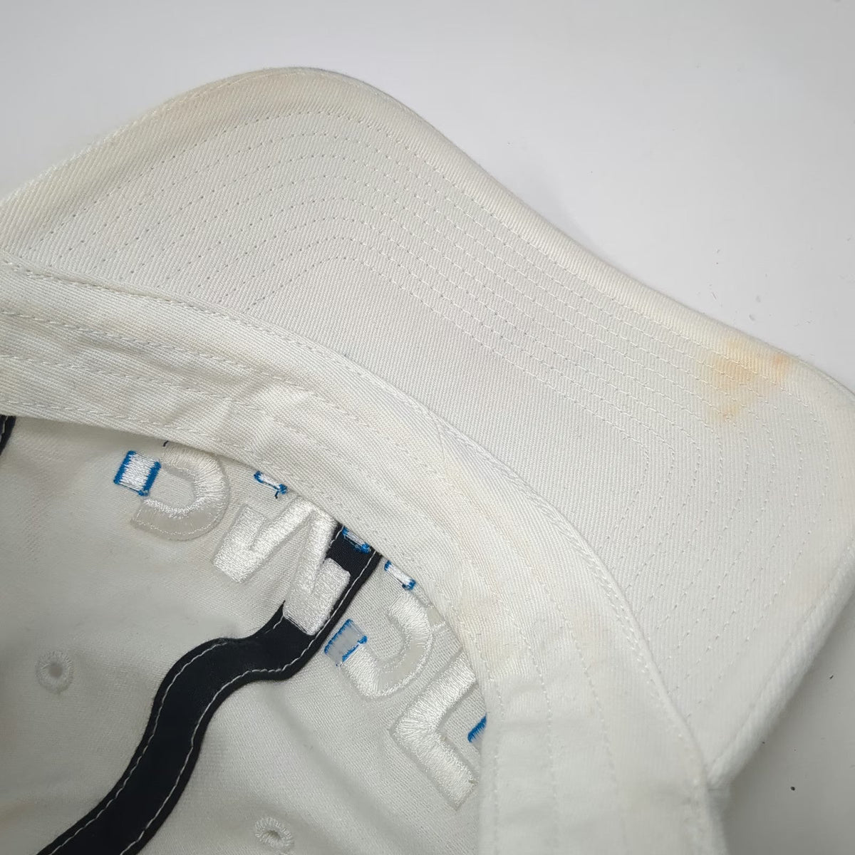 '47 Baseball Cap White One Size Pure Logo Embroidery Slideback Cotton Twill Hat