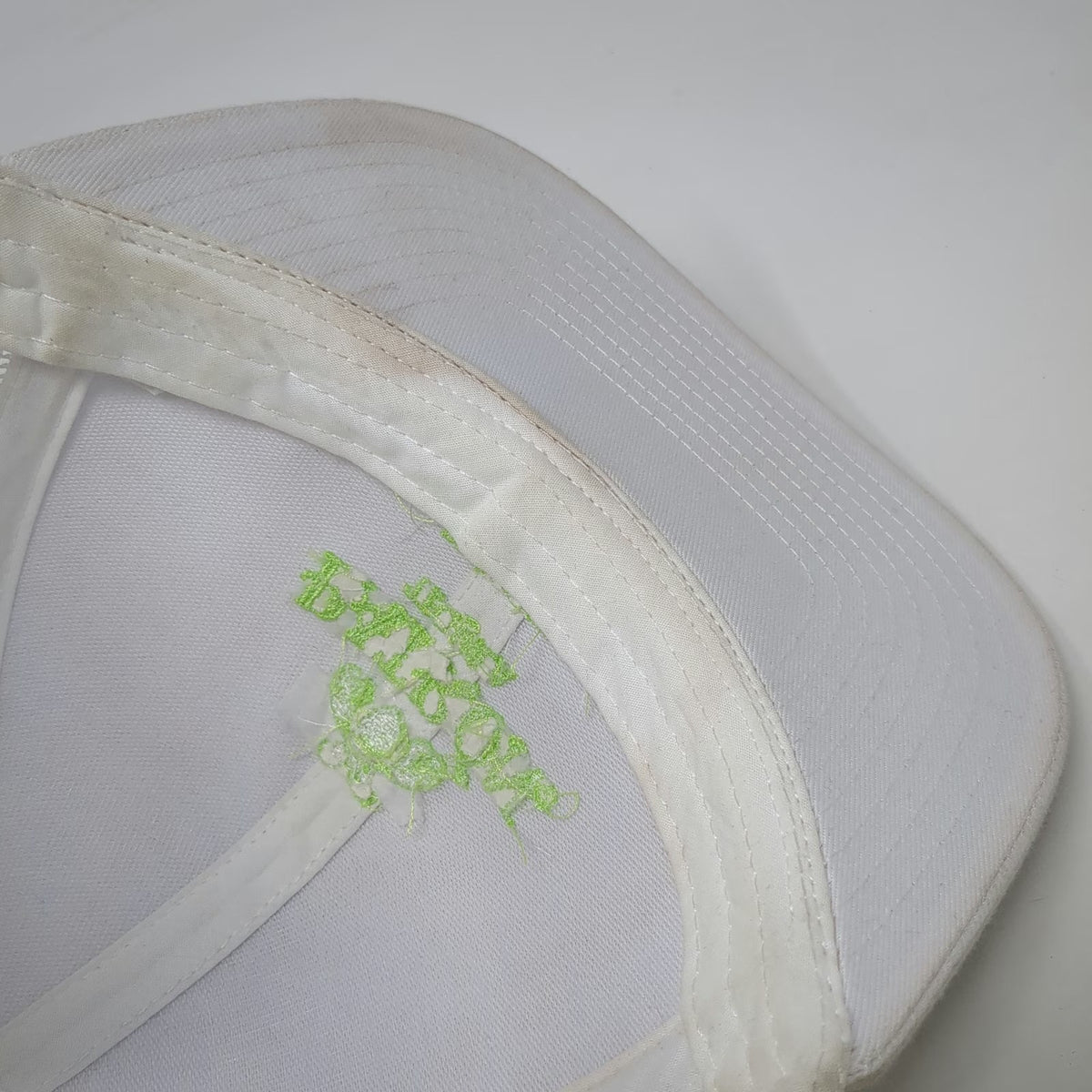 Cap America Trucker Hat White One Size Patron Tequila Bee Additive Free Snapback