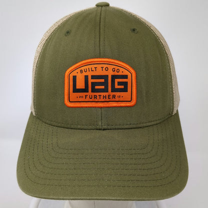 UAG Urban Armor Gear Trucker Hat Green One Size Mesh Snapback Further Patch