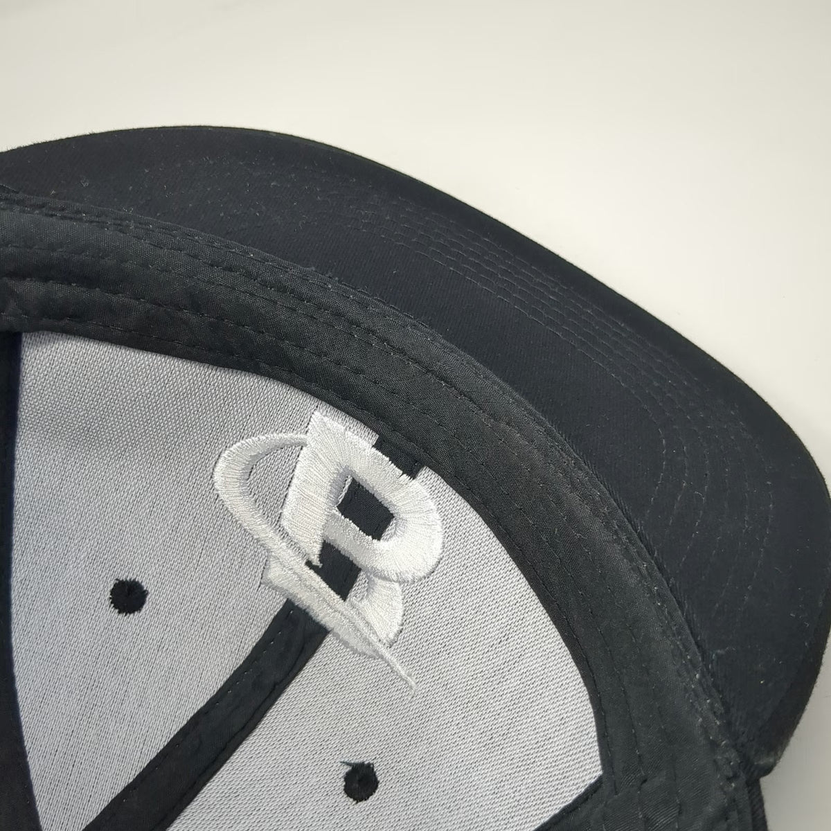 Wicked Wear Snapback Hat Black One Size Bodybuilding Logo Gym Fitness Flat Brim