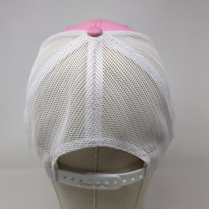The All State Game Snapback Trucker Hat Pink OSFA Mesh Back Richardson