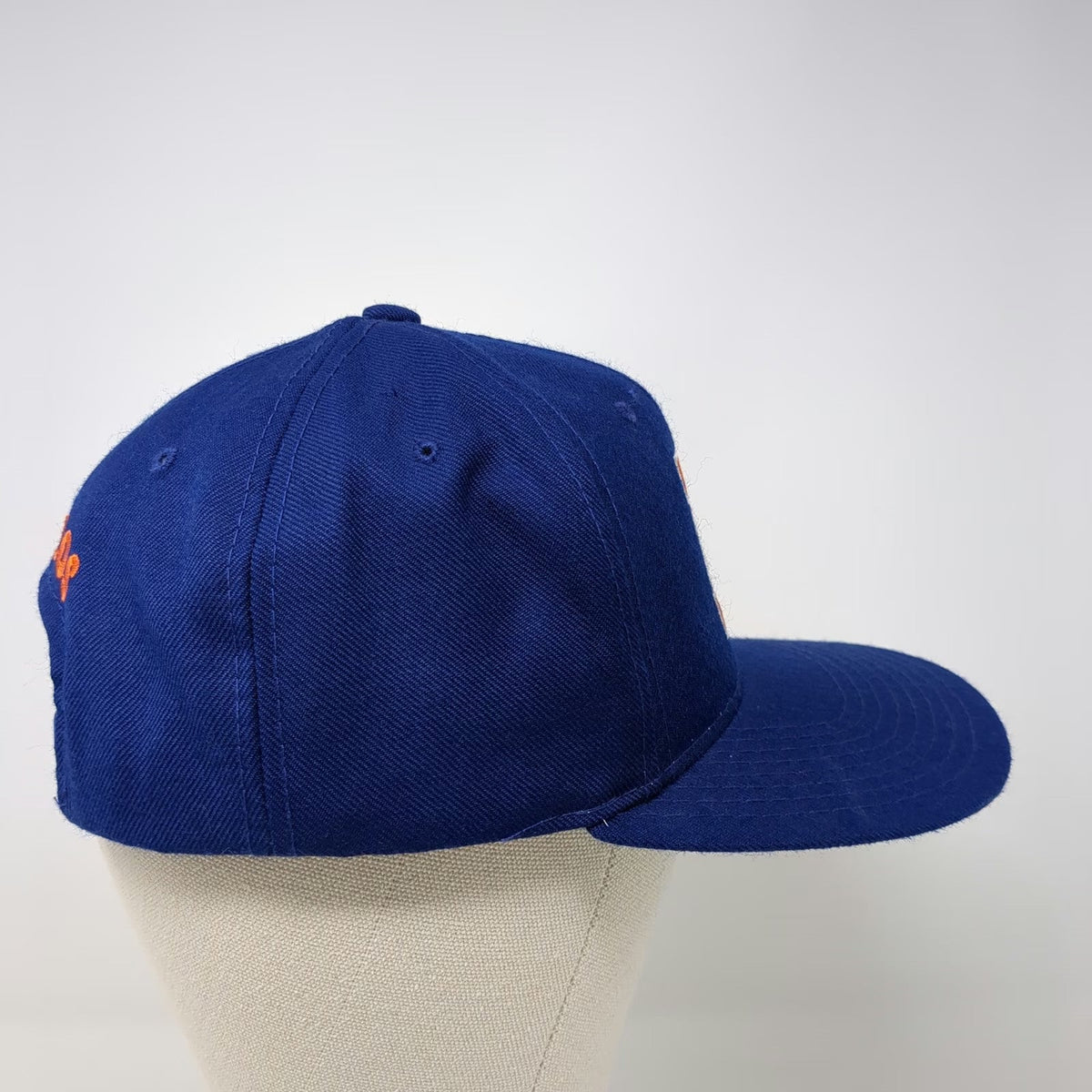 Denver Broncos NFL New Era Snapback Hat Blue OSFM Green Underbrim Wool Blend Pro