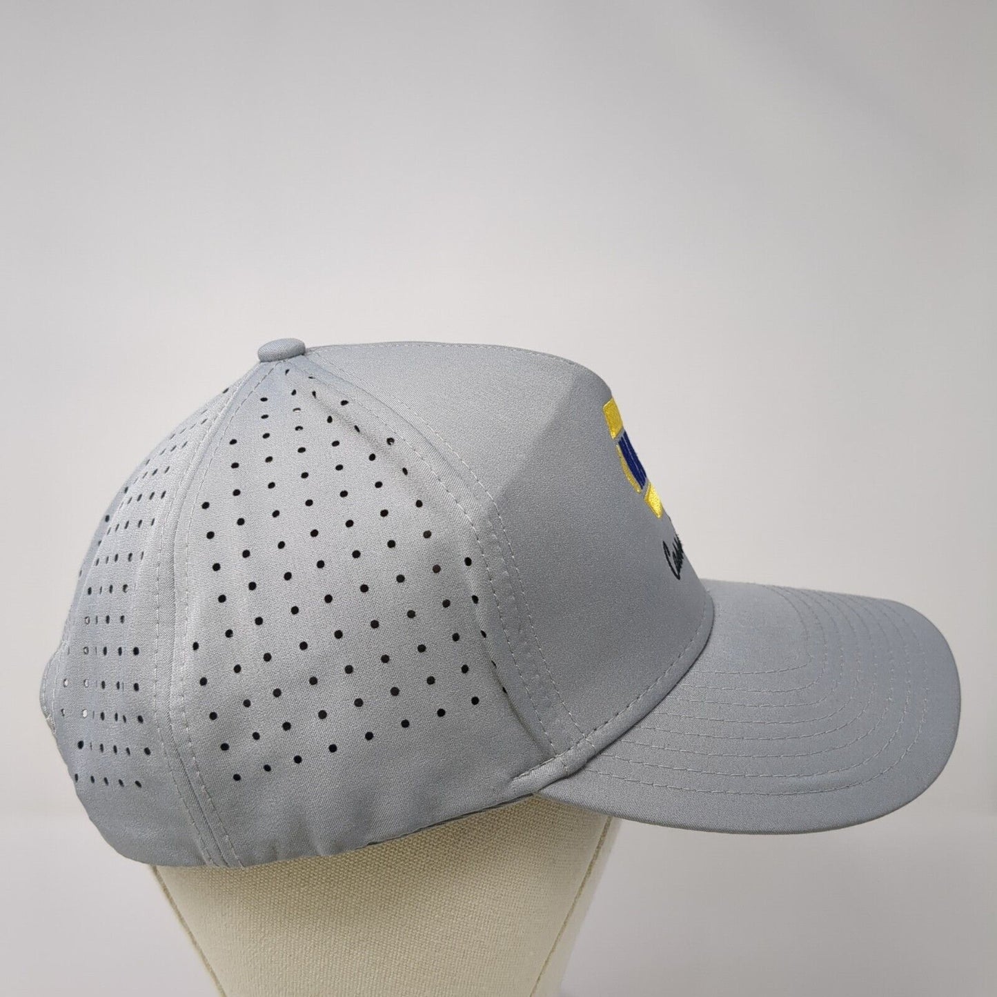 NAPA Casselberry Snapback Hat Gray One Size Adjustable Embroidered Hit Polyester