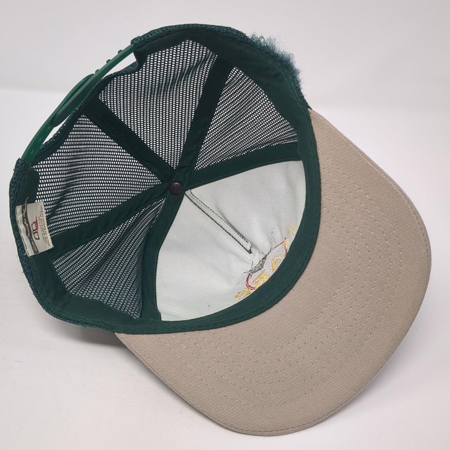 Mars Snapback Trucker Hat Multi One Size Mesh Back Colorblock Young An