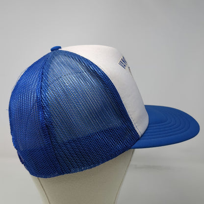 LEC Trucker Hat Blue White Vintage Expo 86 Vancouver British Columbia Canada
