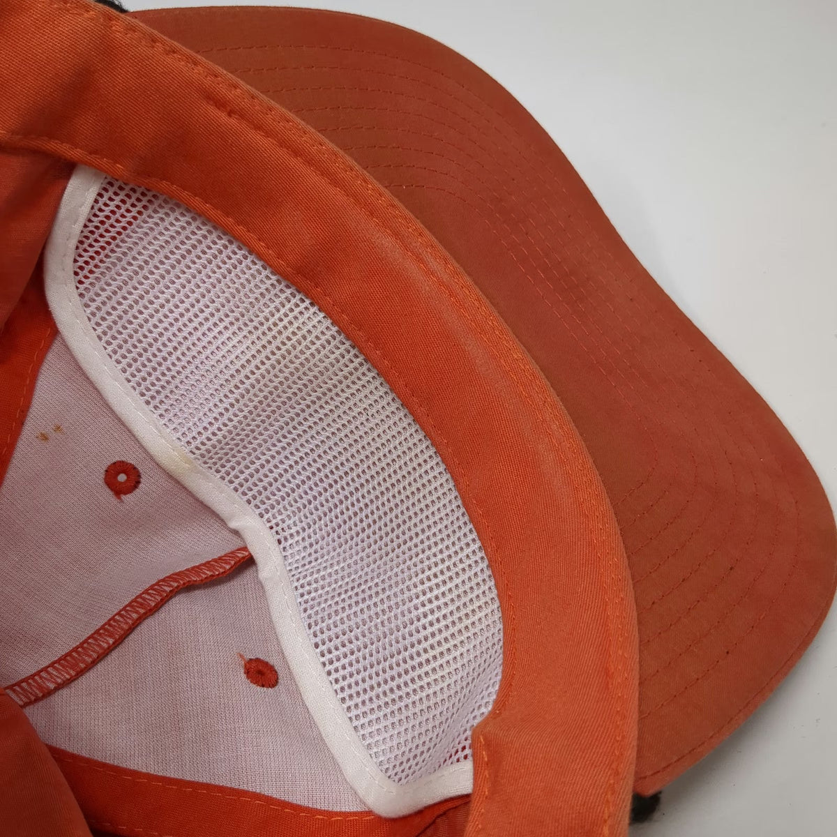 YOU KNOW! 5 Panel Orange One Size Hat Turtle Compass Rubber Patch Rope Snapback