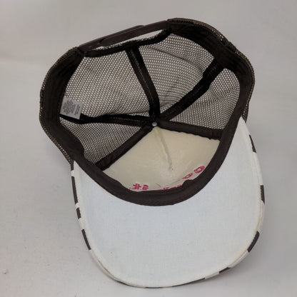 Cool It Cowboy Snapback Mesh Back Trucker Hat Multi One Size Embroidered