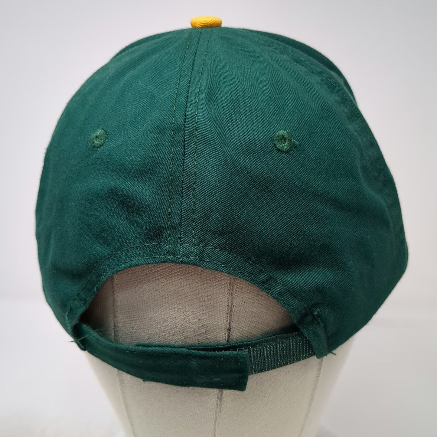 Oakland Athletics MLB OC Sports Baseball Cap Green Yellow One Size Embroidered