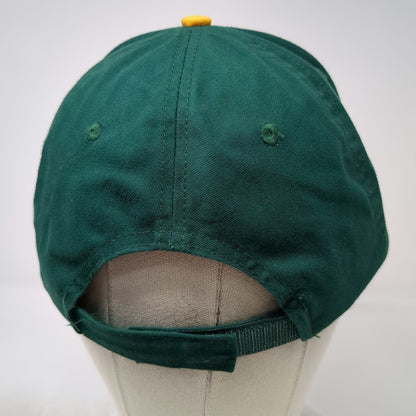 Oakland Athletics MLB OC Sports Baseball Cap Green Yellow One Size Embroidered