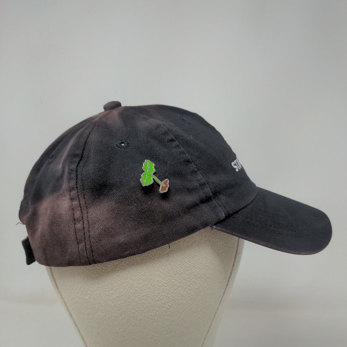 Starbucks Men's Strapback Hat Black Multicolor Embroidered Logo Employee Barista