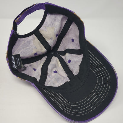 Signatures Strapback Hat Multicolor Camo One Size Adjustable Outdoor