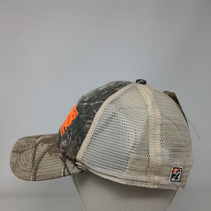 Hobie's Snapback Hat Camo OSFM Trucker Embroidered Mesh Back The Game W/Tags