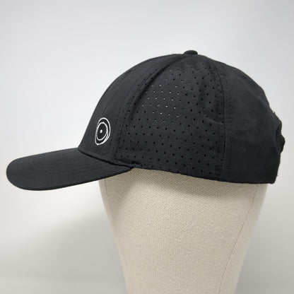 Starlink Snapback Hat Black One Size Mesh Perforated Performance SpaceX Cap