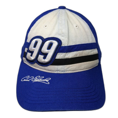 Chase Authentics Baseball Cap Blue One Size NASCAR Carl Edwards 99 Racing Hat