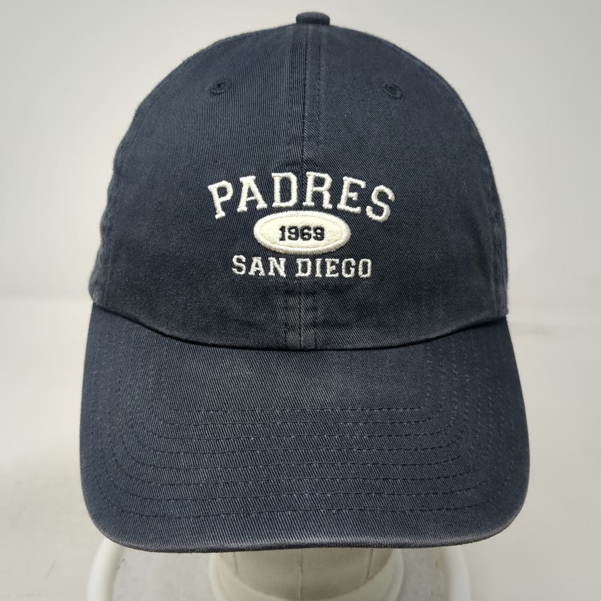 San Diego Padres MLB Twins Enterprise Baseball Cap Blue OSFM Slideback Cotton
