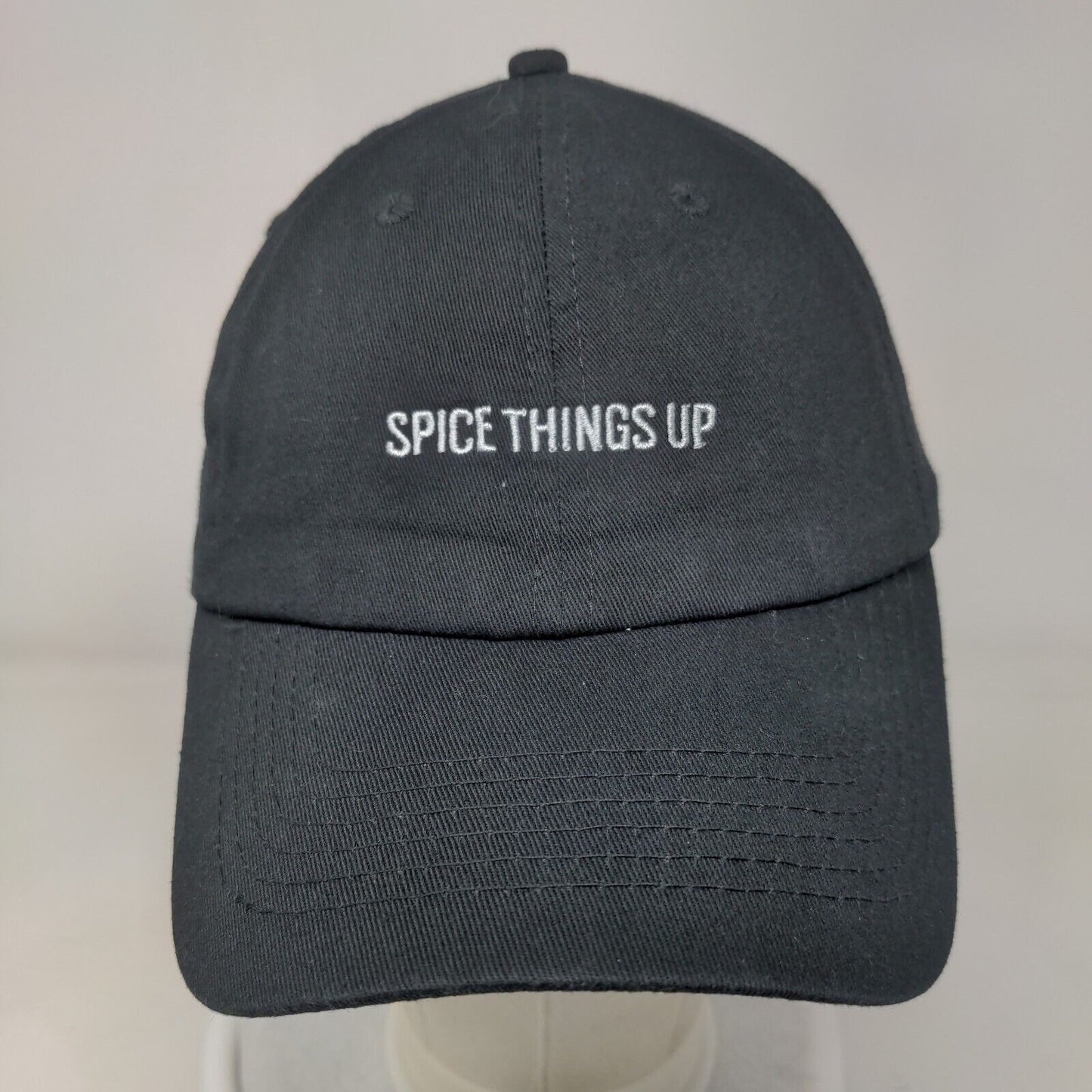 Spice Things Up Bacardi Slideback Hat Black One Size Embroidered 6 Panel