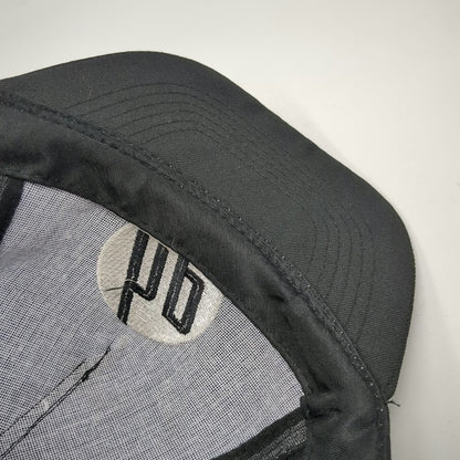 Atlantis HP Workforce Solutions 5 Panel Hat Black One Size Strapback Polyester