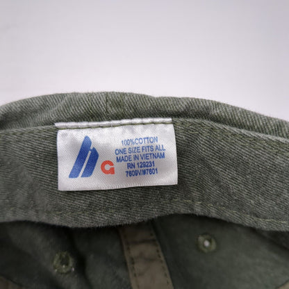 314 Slideback Hat Green One Size Adjustable Embroidered Outdoor HG