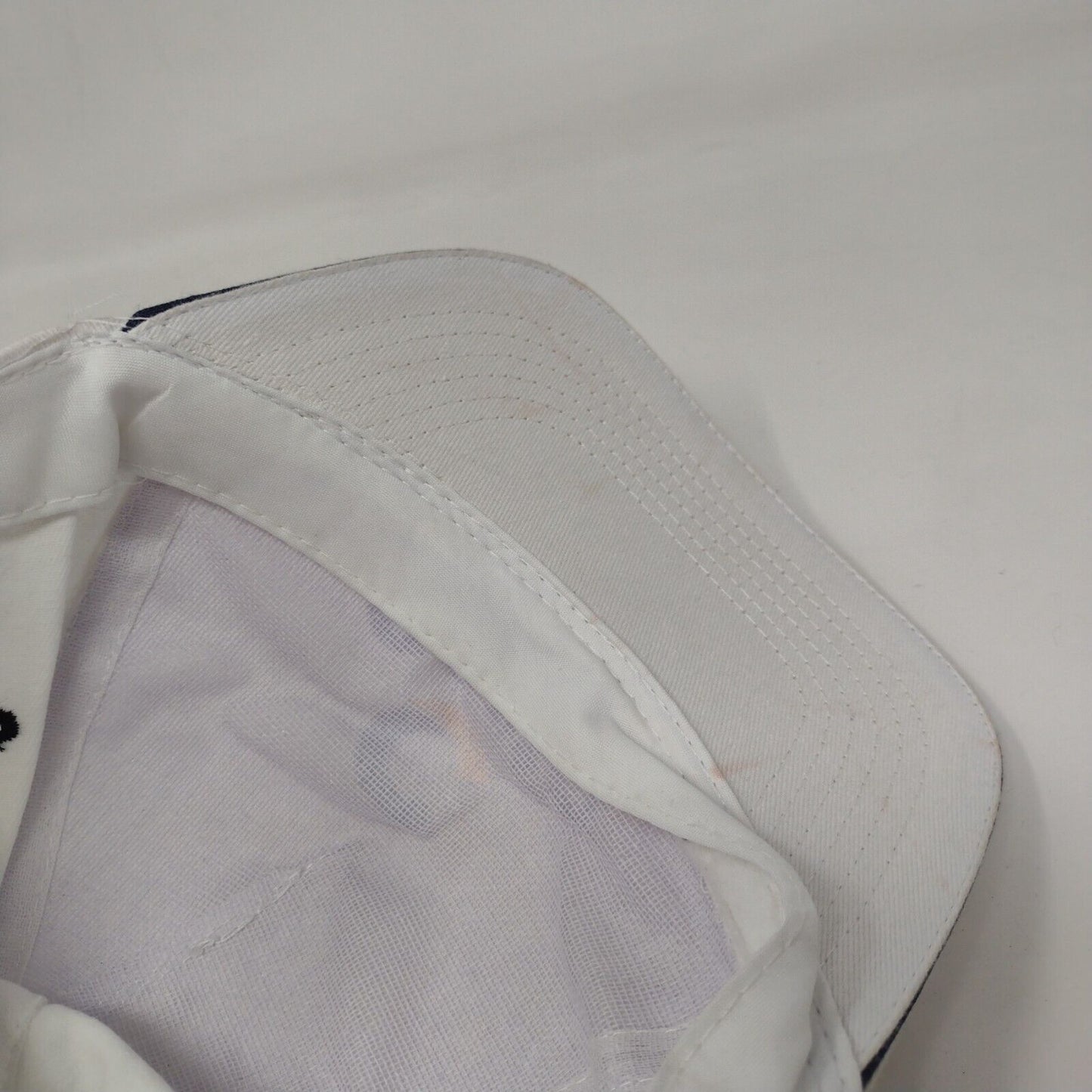 Costa Strapback Hat White One Size Adjustable Vented Holes 6 Panel Unique Europe