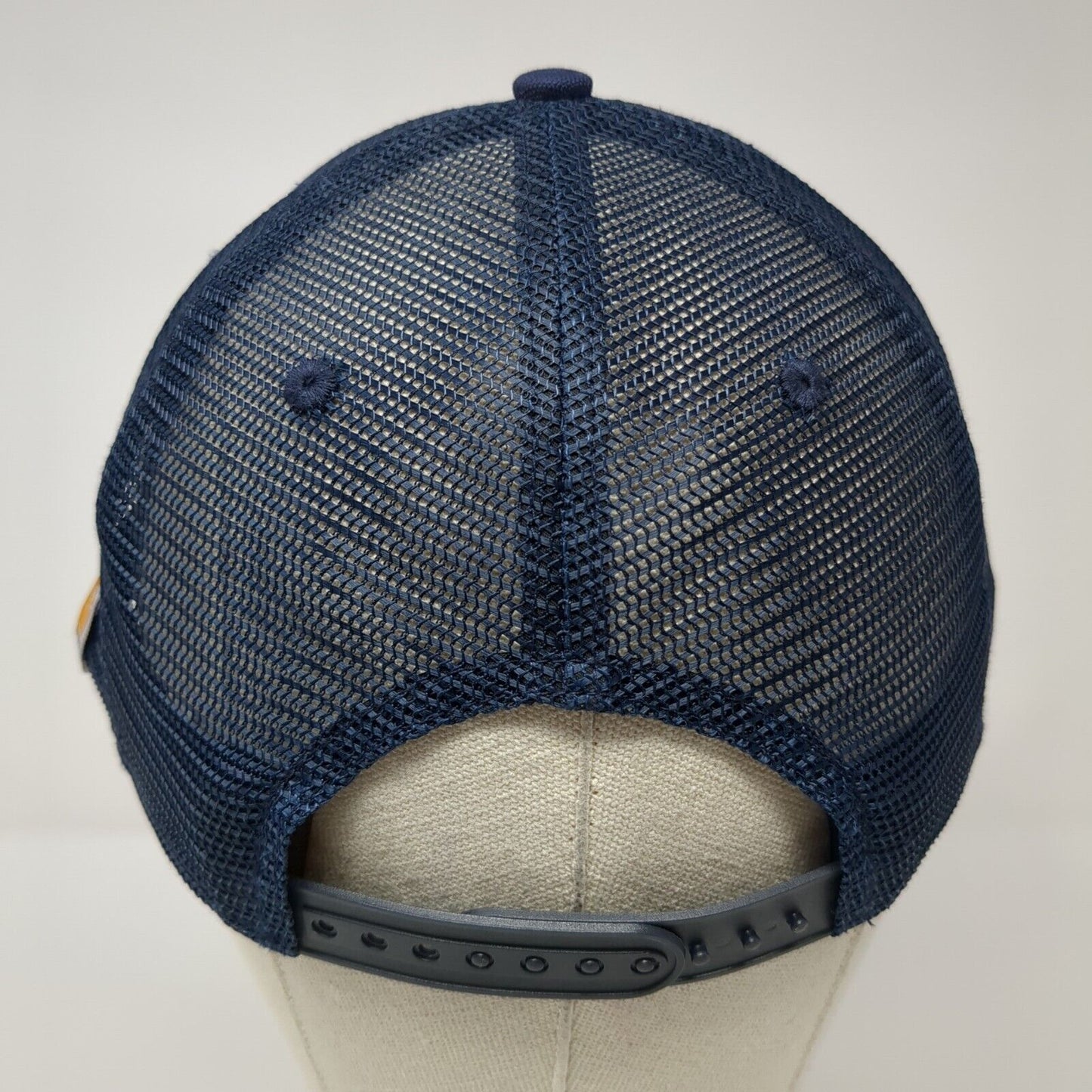 Carhartt Snapback Mesh Back Trucker Hat Blue One Size AiDash Adjustable