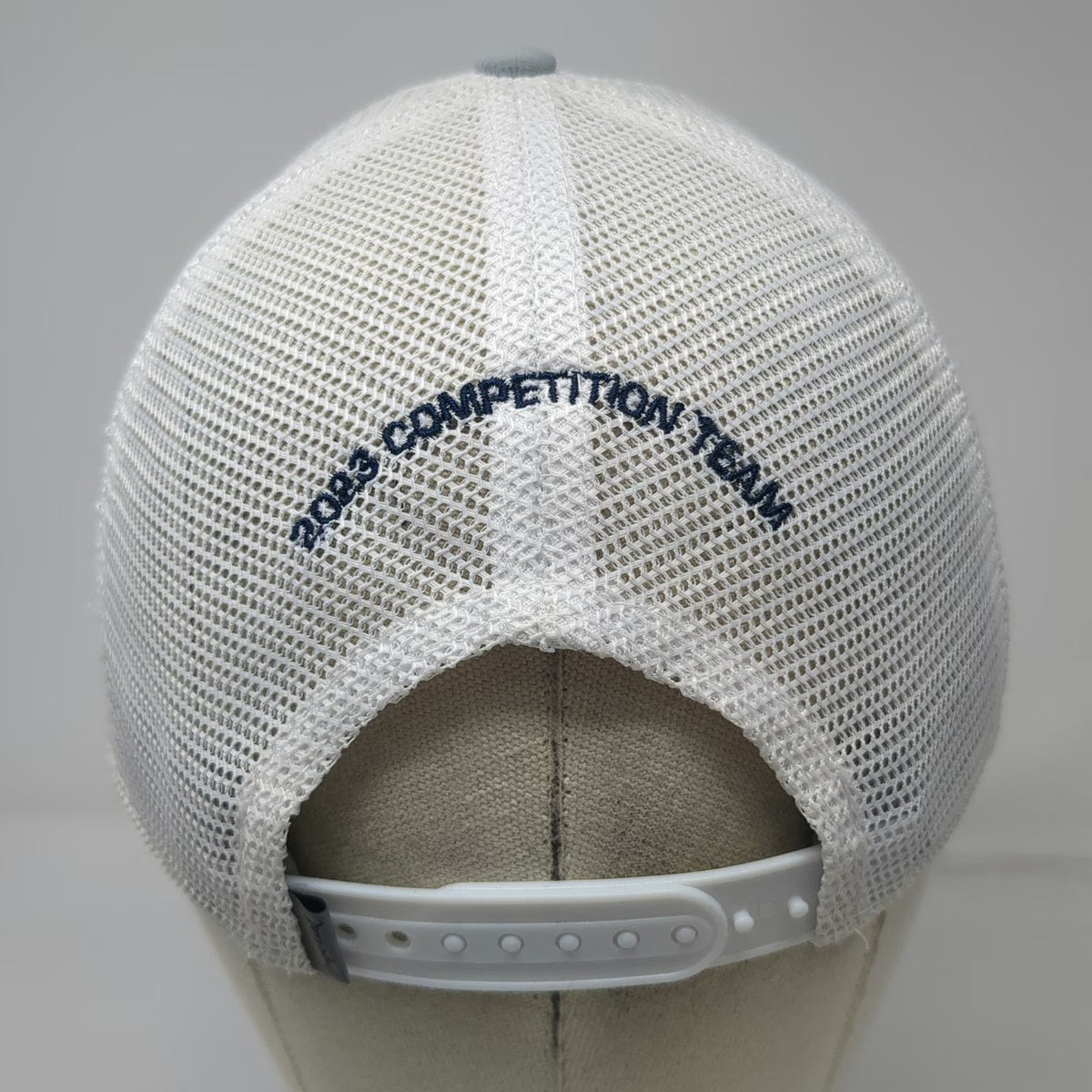 Imperial Trucker Hat Gray One Size Mesh Back 2023 Competition Team Snapback