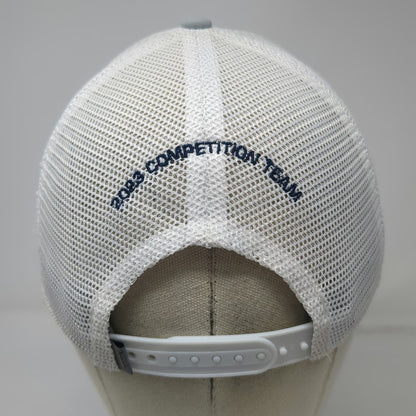 Imperial Trucker Hat Gray One Size Mesh Back 2023 Competition Team Snapback
