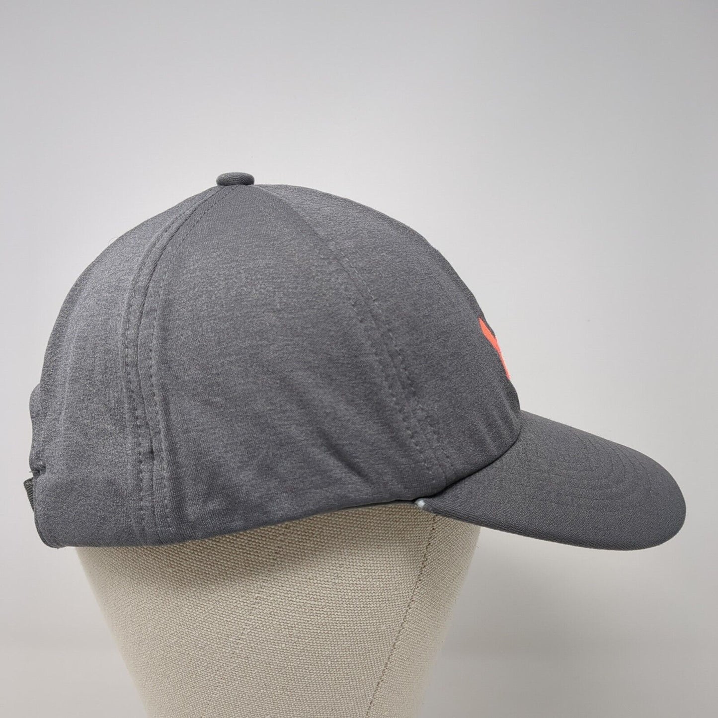 Under Armour Women's Slideback Hat Gray One Size Adjustable Embroidered 6 Panel