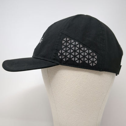 Avia Baseball Cap Black One Size Performance Running Strapback Graphic Hat