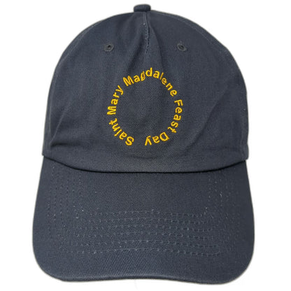 Hit Wear Baseball Cap Blue One Size Yellow Saint Mary Magdalene Feast Day Hat