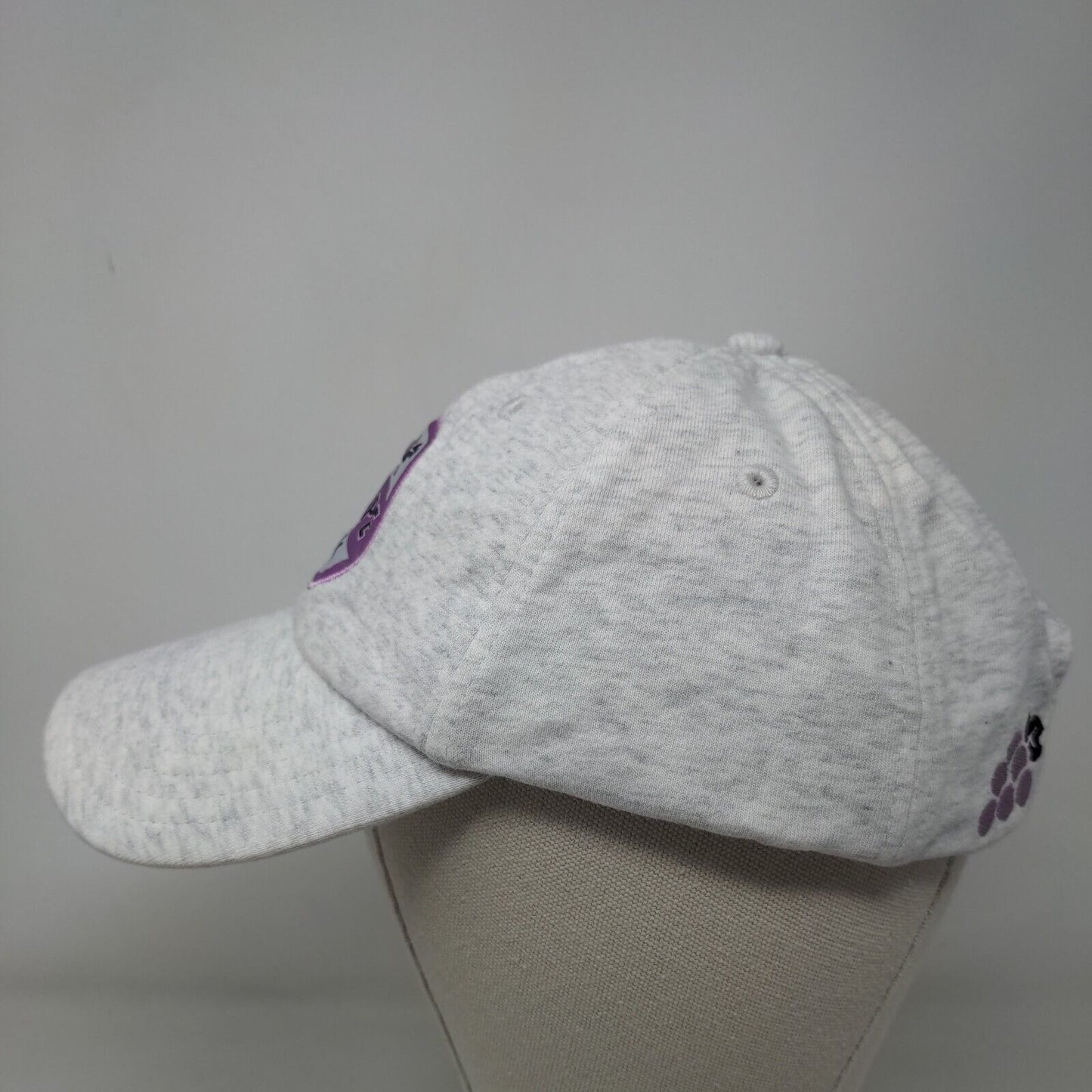 Grape Soda Slideback Hat Gray Adult 57-61cm Adjustable Disney Parks