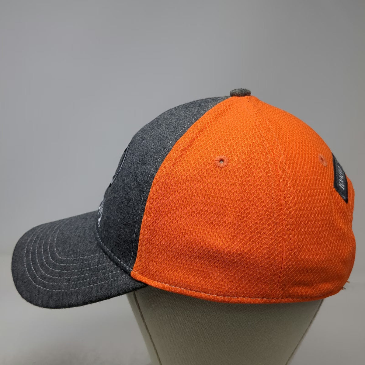 Kubota Baseball Cap Gray Orange One Size Idaho Tractor Inc Strapback Hat Logo