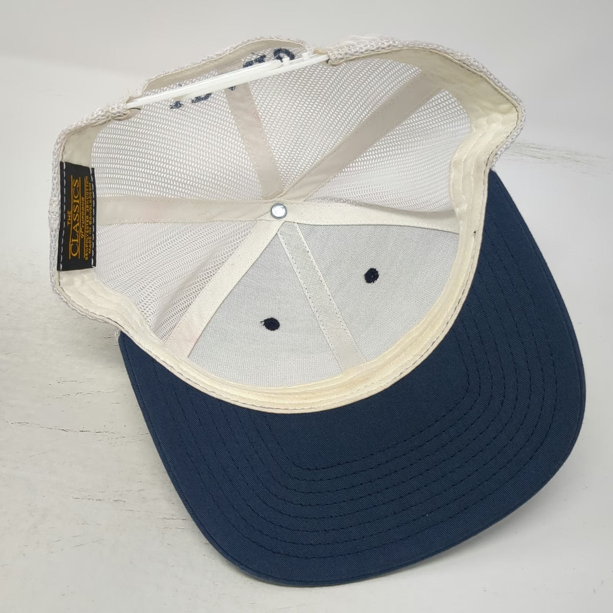 Yupoong Trucker Hat Blue One Size Idaho See The Good Mountain Mesh Patch